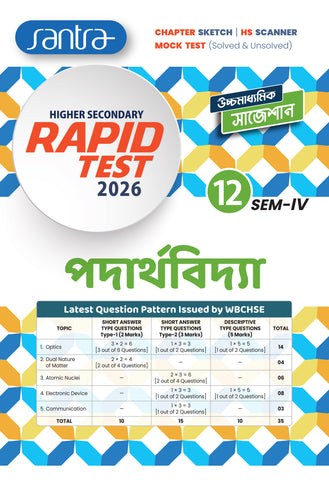 Higher Secondary Rapid Test (Class XII, Sem 4) 2025 – Paderthovidya