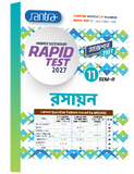 Higher Secondary Rapid Test (Class XI, Sem 2) 2026-27 –  Rasayan