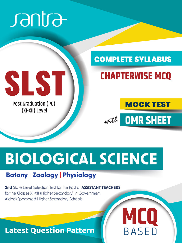 NEW SLST Biological Science(Eng.Version) (2025) – Santra Publication